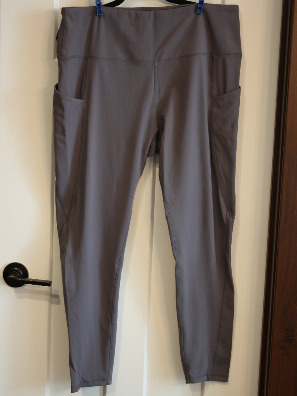 Showitty, Gray, Leggings, Size 3X